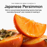 Mirai Clinical Persimmon Soap for Old People Smell,Nonenal® Odor Eliminator