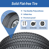 Cubesprings 4.10/3.50-4 Tire and Wheel Flat Free -2Pack