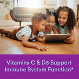 SmartyPants Toddler Multivitamin Gummies: Omega 3 Fish Oil (EPA/DHA), Vitamin D3, C, Vitamin B12, B6, A, K & Zinc, Biotin, Beta Carotene, Gluten Free, Three Fruit Flavors, 90 Count (30 Day Supply)