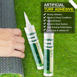 Threlaco 4 Tubes Turf Glue for Artificial Grass 10 oz Artificial Turf Tape Grass Paint Concentrate Glue Carpet Adhesive for Synthetic Surfaces(No Caulk Gun)