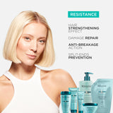 Kerastase Resistance Force Architecte Shampoo - Rebuilds & Nourishes Damaged Fibres, Smooths & Illuminates Hair, For Damaged Hair, 16.9 Fl Oz