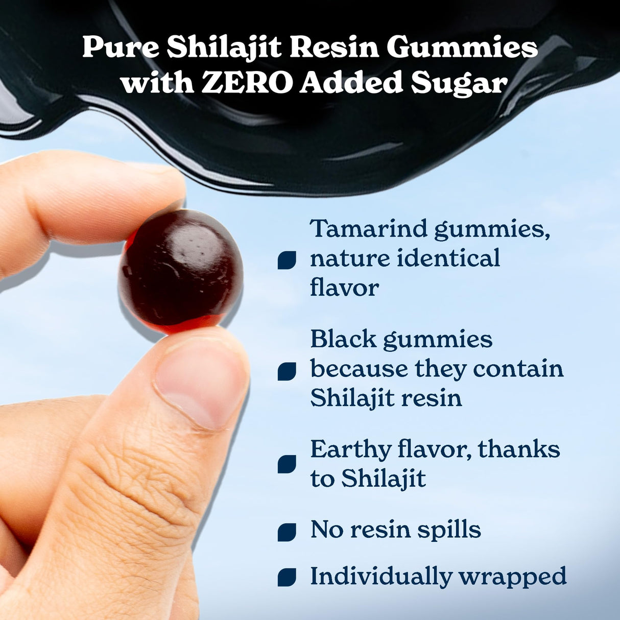 Better Alt Pure Himalayan Shilajit Gummies with 100% Shilajit |High Potency Gold Grade| 60 Gummies for Energy Boost & Immune Support, 75%+ Fulvic Acid| Travel Friendly - Tamarind Flavor