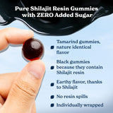 Better Alt Pure Himalayan Shilajit Gummies with 100% Shilajit |High Potency Gold Grade| 60 Gummies for Energy Boost & Immune Support, 75%+ Fulvic Acid| Travel Friendly - Tamarind Flavor