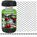 Garden Mesh Netting 10x50 FT - Heavy Duty Bird Net, Mesh Pest Barrier Reusable Ultra Fine Deer Fence Netting Crops Row Cover Raised Bed Protect Fruits Flower Vegetables from Bird Deer Squirrel
