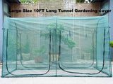 Poray Large Tunnel 10FTx6FT Plant Netting Cover, 6FT Tall Crop Cage Tomato Netting,Pest Guard Cover for Vegetables &Fruits,Durable Gardening Net for Plant and Animal