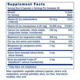 Life Extension Bone Restore Elite Calcium Supplement with Super Potent K2, Calcium, Vitamin D3, Magnesium, Boron, zinc, Vitamin K2, for Bone Health, Gluten-Free, Non-GMO, 120 Capsules