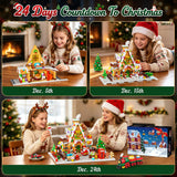 INSOON Advent Calendar 2026 Gingerbread House Mini Building Set with Lights