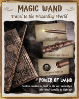 TLPUHU Floating Candles with Wand 20PCs -Halloween Magic Hanging Flameless Candles Taper Candles with Remote for Christmas Window Home Bedroom Birthday Party Decorations