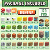 AIDYVOI Magnetic Blocks Toy Building Set for Kids 3+, Light Up Magnetic Building Blocks, 3D Construction Build Toys STEM Sensory Magnet Cubes Christmas Birthday Present