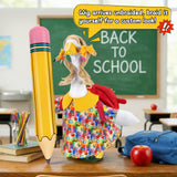 23" Back to School Porch Goose Outfit, Curly Wig (Statue not Included)