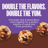 MadeGood Granola Bites Variety 28-Pack, Chocolate Chip and Mixed Berry
