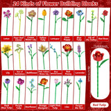 Flower Advent Calendar 2026 – 24 Day Christmas Countdown Building Set