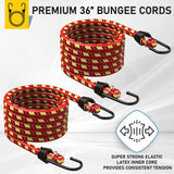 AUGO Ratchet Straps Heavy Duty 4 Pack -15 FT - 2200 LB Break Strength – with Safety Lock S Hooks - Cargo Straps for Moving, Appliances, Motorcycle – Soft Loop Tie Downs