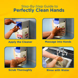 Zep Heavy-Duty TKO Industrial Hand Cleaner - 1 Gallon (Case of 4) - 1049524 - For Industrial Professionals Such As Mechanics, Four Pumps Included