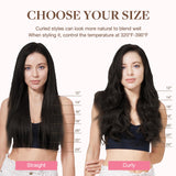 GOO GOO Clip in Hair Extensions Real Human Hair, Remy Human Hair Extensions Clip ins for Women, Natural Human Hair, 22inch 120g 7Pcs, 2 Dark Brown