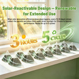 Refrigerator Deodorizer, Activated Carbon Odor Absorber, Fridge, 10 Packs
