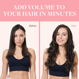 GOO GOO Clip in Hair Extensions Real Human Hair, Remy Human Hair Extensions Clip ins for Women, Natural Human Hair, 16inch 120g 7Pcs, 2 Dark Brown