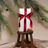 LaRibbons White Wrapping Paper, 30 Inch x 33 Feet, Solid Color Pearly-Lustre Gift Wrapping Paper Rolls for Wedding, Christmas, Valentine's Day, Birthday, Baby Shower