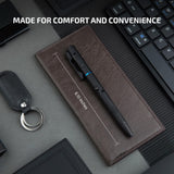 OLIGHT O'Pen 3 EDC Pen Light, 120 Lumens LED Flashlight with Green Beam, 4-in-1 Bolt Action Pen with Nib & Clip Light, USB-C Rechargeable for Writing, Presentation, Inspection and Outdoor (Black)