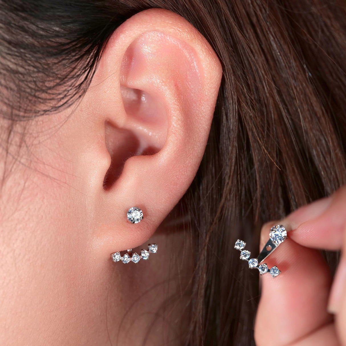 Limerencia F136 Hypoallergenic Pure Titanium Earrings for Women