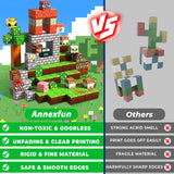 200 PCS Magnetic Blocks - Magnetic Building Blocks, Stacking Magnets for Kids, Sensory Toy for STEM Montessori Sensory Toys for Kids 3+ Boys and Girls Christmas Birthday Gifts