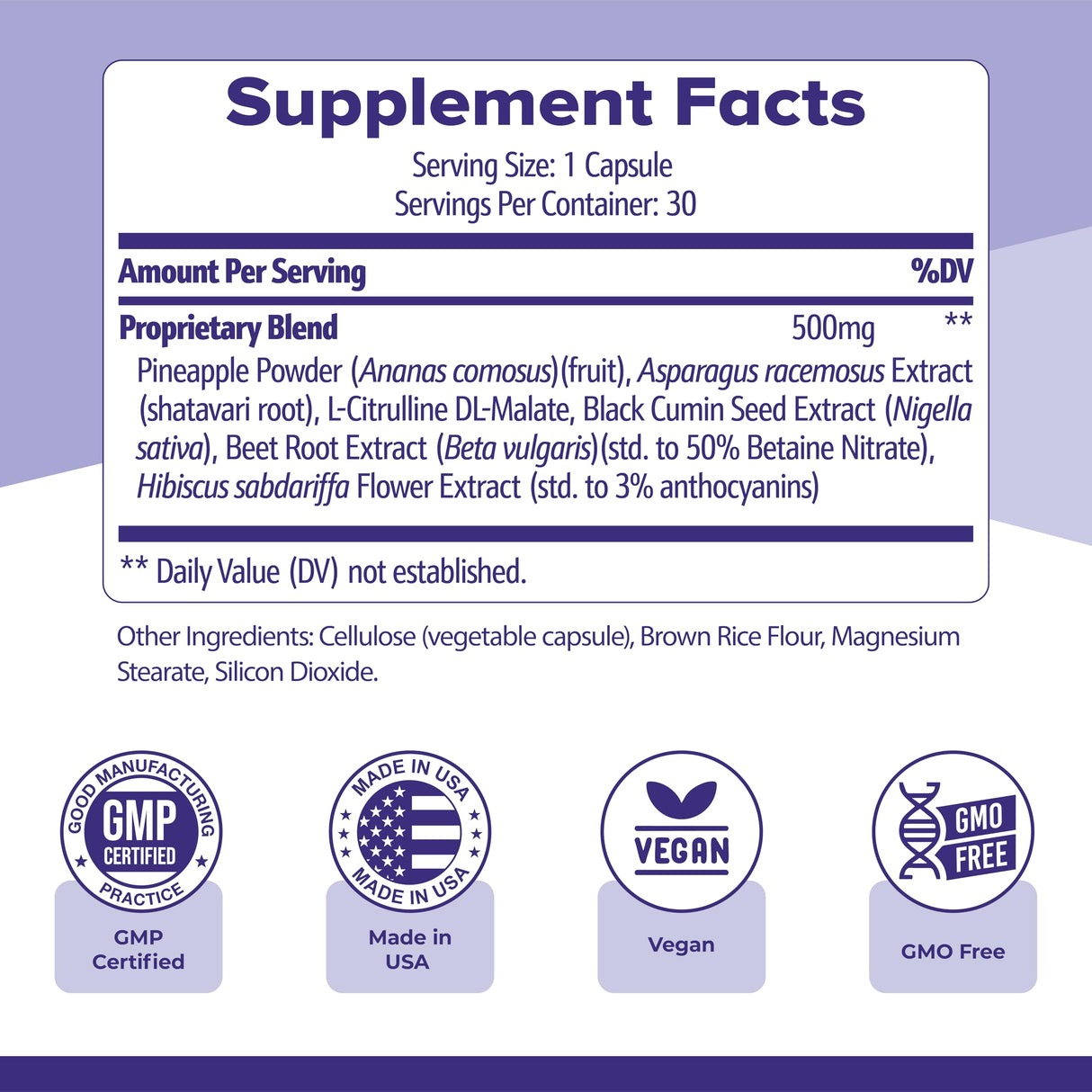 Flush Factor Plus - Original Formulated FlushFactorPlus for Leg Comfort, 100% Natural Ingredients, Made in USA, No Stimulants | 30 Capsules, 1 Month Supply