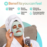 Troop Reishi Mushroom Gummies - Calming Gummies for Adults and Children - Focus Supplement for Stress, Relaxation, Immune Support - 4000mg Triple-Extracted Fruiting Body - Mixed Berry, 60 Count