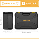 CRESOLVIA 328 Piece Tool Kit for Home,Hand Repair Tool Set,Toolbox Storage Case with Drawer,General Household/Auto Tool Kit,Perfect for Homeowner, DIY, Handyman