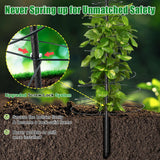 2 Pack Spiral Metal Garden Trellis for Climbing Plants Outdoor - 72" Large Heavy Duty Plant Support Tower with Center Pole, for Outdoor Garden, Raised Bed,Backyard,Container Gardening