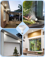 EDISHINE PAR38 Flood Lights Outdoor Bulb, Dimmable LED Flood Light Bulbs, 1800LM, 18W Equivalent 120W, Weatherproof LED Light Bulb for Backyard, Garage, Porch, Garden, 5000K Daylight, E26, 4 Pack