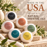 Bath Bombs Gift Set - USA Made with Organic & Natural Ingredients