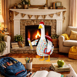 Back to School Porch Goose Outfits Goose Costume for School Outdoor Decor