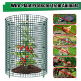 6 Set Wire Plant Protector from Animals - 12"x16" 18Pcs Metal Mesh