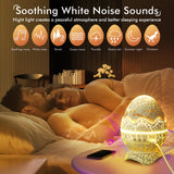 Rossetta Galaxy Projector, Star Projector for Bedroom, Night Lights for Kids Room with White Noise, Bluetooth Speaker, Timer and Remote, Room Decor, Gifts for Girls, Boys, Adults, Christmas, Birthday