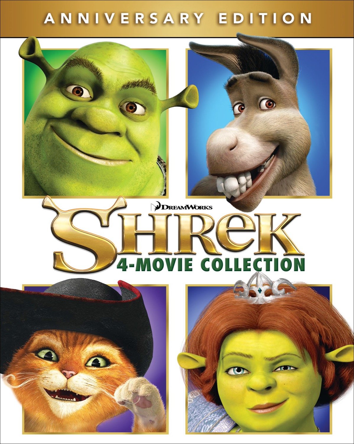 Shrek 4-Movie Collection [Blu-ray]