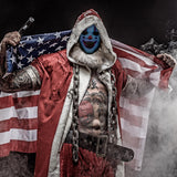 AIGLUN LED Face Transforming Mask with Gesture Control Fun - Cool stuff Halloween Cosplay and Christmas Parties