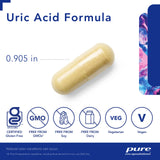 Pure Encapsulations - Uric Acid Formula - Hypoallergenic Supplement with Vitamins and Herbal Extracts to Support Healthy Uric Acid Metabolism - 120 Capsules