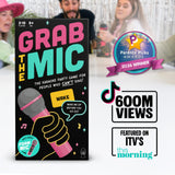 Grab The Mic - Award Winning Karaoke Party Game for Bad Singers w Foam Mic