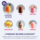 Ninja SLUSHi Max XXL Smart Frozen Drink Maker | Top Performance & Smart Technology, Party-Size 150oz Capacity, No Ice Needed, 6 Programs, Ideal Temp & Texture up to 12 hours | Blue FS605SG