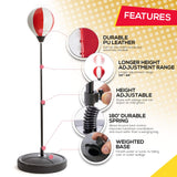 Whoobli Punching Bag for Kids and Toddler Incl Boxing Gloves| 3-10 Years Old Adjustable Kids Punching Bag with Stand| Sports Toy for Boys| Ideal Christmas Birthday Gift for Children; New 2025