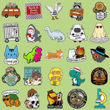 SINCCO 20/40/50 PCS Cute Enamel Pins Bulk, Funny Backpack Pins Aesthetic Lapel Badge Pins Set Assorted Enamel Brooch Pins for Backpacks, Hats, Bags, Landyards