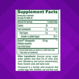 Vitafusion Ashwagandha Gummies –Clinically Shown Adaptogen Sensoril Ashwagandha 125mg Per Serving – Help Manage Stress – Chewable Gummy Vitamins/ Alternative to Liquid Capsules Drops Powder, 60 Count