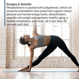 BioTrust Metabo Greens Superfood Powder - Super Greens Powder, Fruit & Veggie Blend with Clinically Studied Spectra - Non GMO, Soy Free, Gluten Free, Dairy Free, Energizing Berry Flavor (30 Servings)