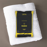 Mando Deodorant Wipes - 24 Hour Odor Control - Aluminum Free, Baking Soda Free, Skin Safe (15 Count (Pack of 3)