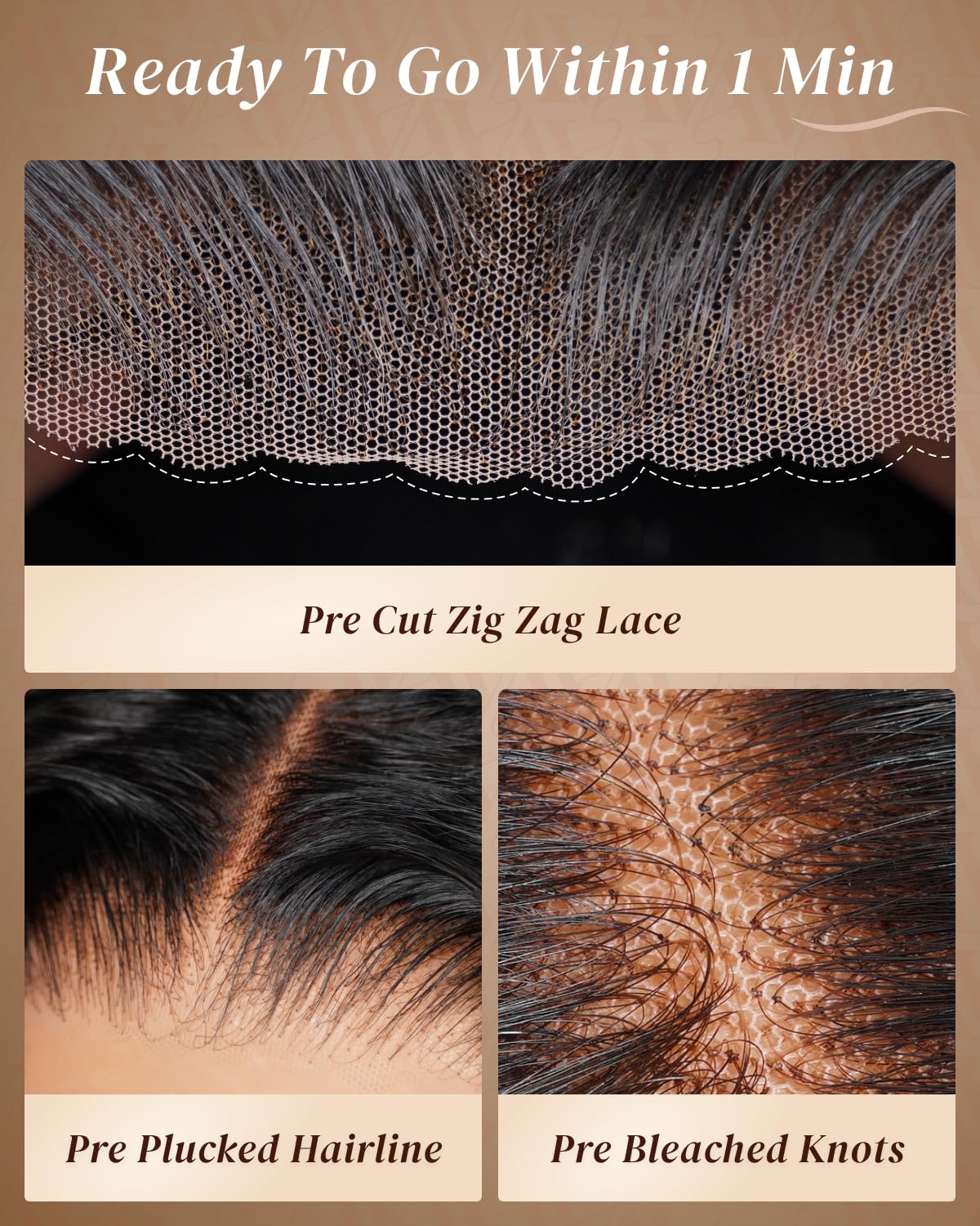 Arabella 5x6 Wear and Go Glueless Wigs Human Hair 210% Density Deep Curly Bob Wig Lace Front Wig Pre-Cut Lace Wigs Pre Bleached Tiny Knots Bob Wig Human Hair(12inch, 5x6 DC Glueless Bob)