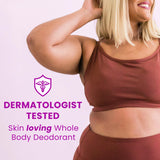 Lume Invisible Spray Deodorant For Women - Whole Body Deodorant Spray - 72 Hr Odor Control - Ozone Friendly, Natural Propellant - Aluminum & Baking Soda Free, Skin Loving - 2 pack (Unscented)