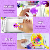 BFFPOSI Magic Water Elf Toy Kit - Fun Growing Magic Gel Water Pets, Craft Kits, Art and Crafts for Kids Ages 4-8-12, Toys for Kids Boys and Girls 4 5 6 7 8 9 10 11 12, Birthday & Christmas Gifts
