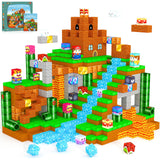 ORZbb Magnetic Blocks Building Games Kids Toys for 3 4 5 6 7 8 9 10 11 12 13 Year Old Boys Girls, Magnetic Cubes Montessori Sensory Toys for Ages 3+ Travel Party Christmas Birthday Gifts