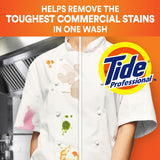 Tide PRO Laundry Detergent Powder Bulk, Removes Hotel, Restaurant and Healthcare Stains in One Wash, Commercial Use, 173 loads, 197 oz