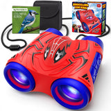 Boy Toys Age 3-12,Binoculars for Kids with Bird Watching Manual&Compass